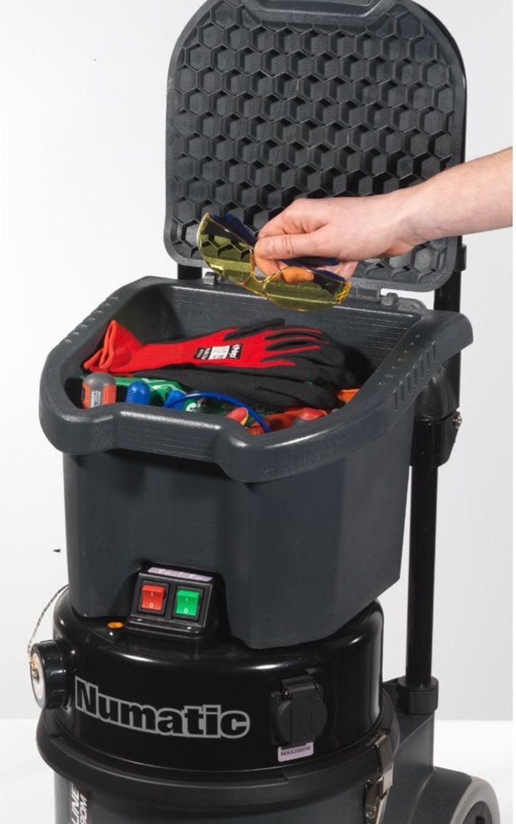 Numatic TradeLine TEM390A-11 Bouwstofzuiger met zak Graphite