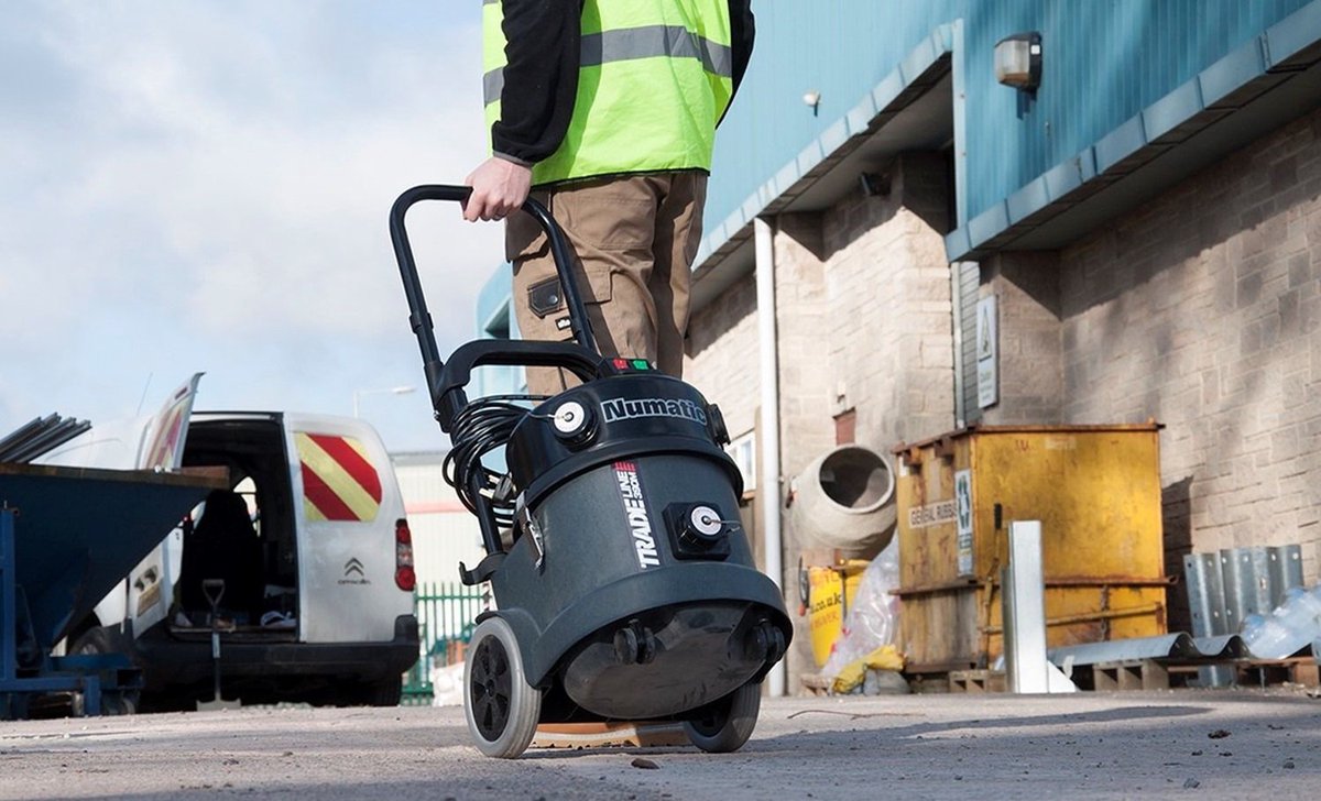 Numatic TradeLine TEM390A-11 Bouwstofzuiger met zak Graphite