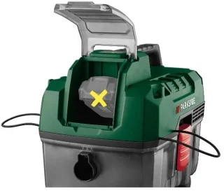 PARKSIDE® Accu-nat en droog stofzuiger 20 V zonder accu en lader