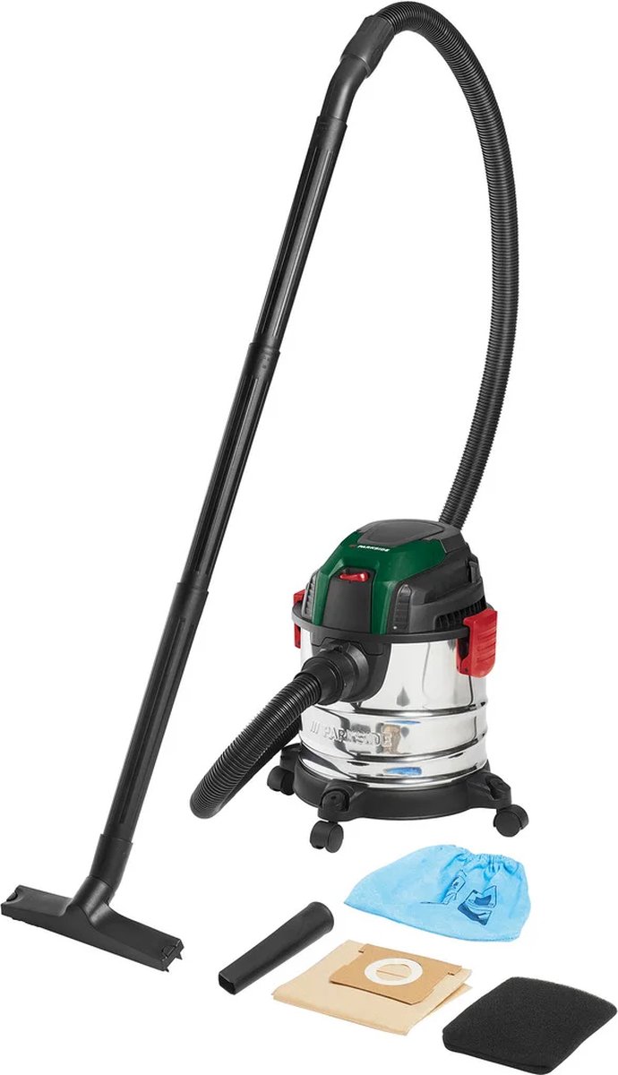Parkside Wet & Dry Nat- en Droogzuiger 12L 1200W