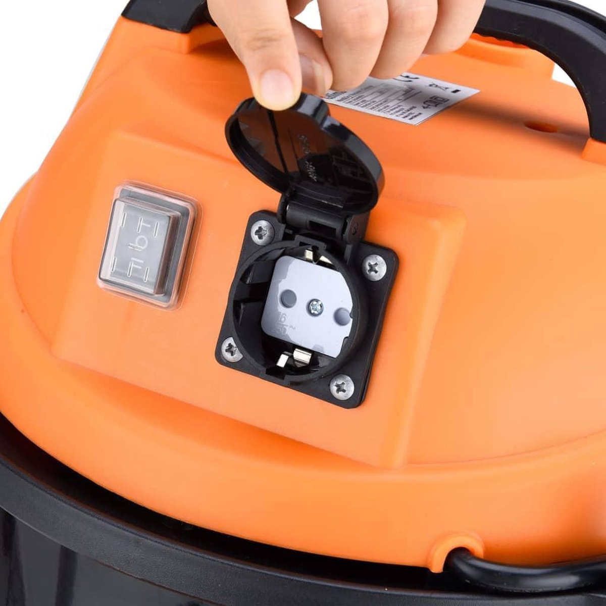 Qlima WDZ 530 Nat- en Droogzuiger 30L 1500W