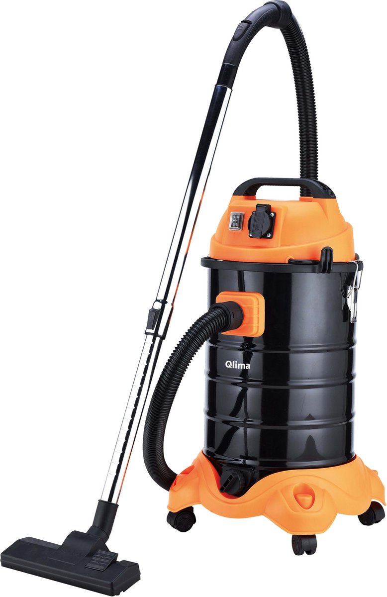 Qlima WDZ 530 Nat- en Droogzuiger 30L 1500W