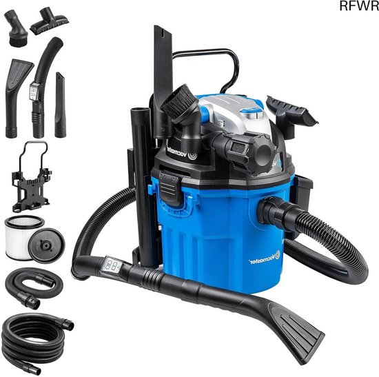 RFWR® Nat- en droogzuiger 1500W 18L review