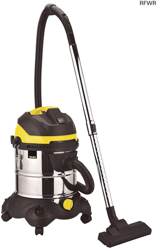 RFWR stof- en vloeistofzuiger 20L 1400W review