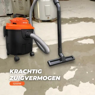 RYER 3-1 Nat- en Droogzuiger 18L 1200W