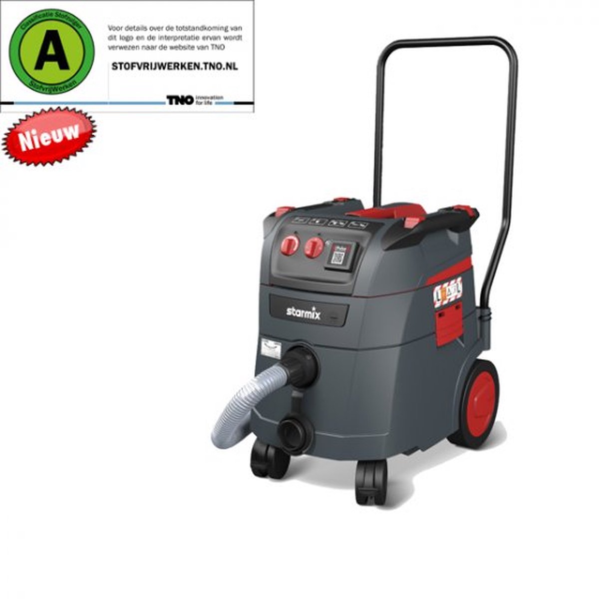 Wat vinden we goed aan de Starmix iPulse L-1635 EW stofzuiger 019598