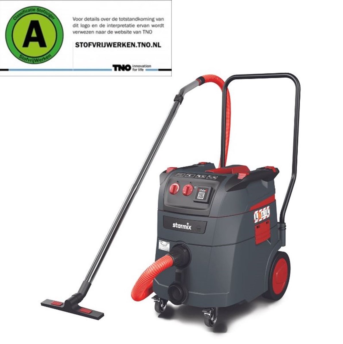 De Starmix iPulse L-1635 Premium Plus stofzuiger in één oogopslag