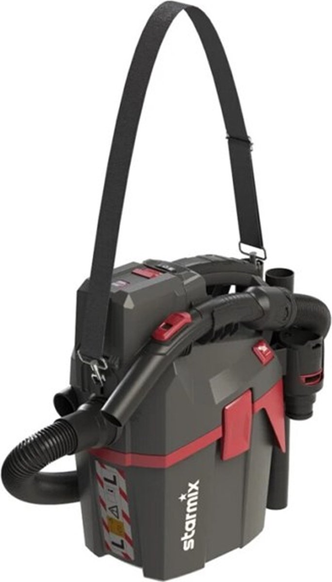 Starmix SMART L-18V mobiele accu stofzuiger inclusief accu en lader