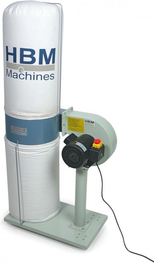 Stofafzuiginstallatie 1 PK 900 m3/h 100 Stuks review