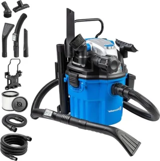 Sterke allrounder: 1500W nat-/droogzuiger met 18L reservoir