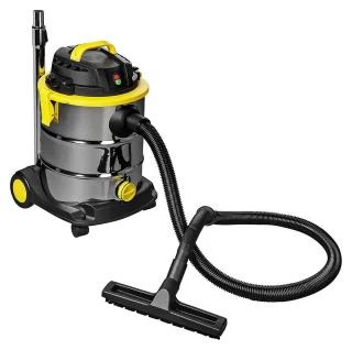 Stofzuiger nat en droog RVS 1200W 25L