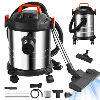 Krachtige 2000W nat/droog allrounder voor thuis en werkplaats