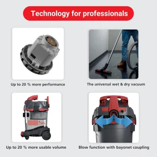 Universele nat- en droogstofzuiger 32 L 1400 W