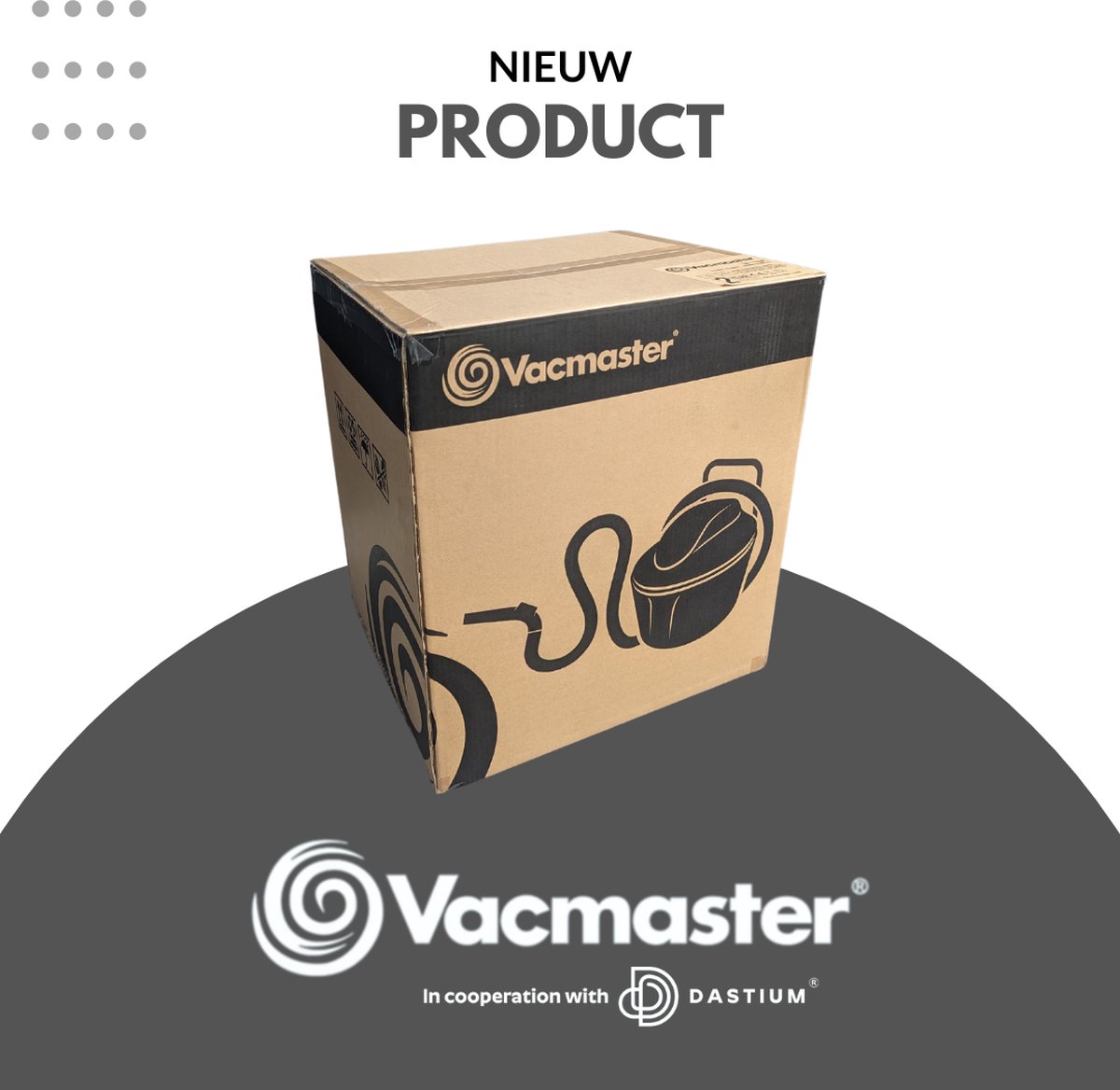 Vacmaster VWM1518R Wandstofzuiger 1500W Nat/Droog