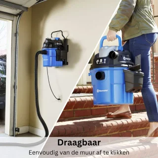 Vacmaster VWM1518R Wandstofzuiger 1500W Nat/Droog