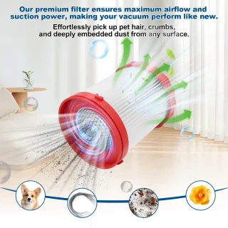 Vervangingsfilter voor GAS 18V-10L industriële stofzuiger