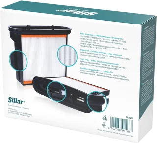Vervangingsfilter voor Gas 25, 50 en 50M nat-/droogzuiger