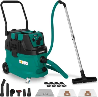 De VONROC Bouwstofzuiger Nat/Droog M-klasse 40L in één oogopslag