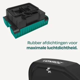 Wat vinden we goed aan de VONROC Bouwstofzuiger Nat/Droog M-klasse 40L