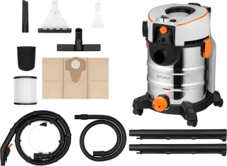 Zeegma Pro Aqua Silver 1400W Stofzuiger met Wasfunctie