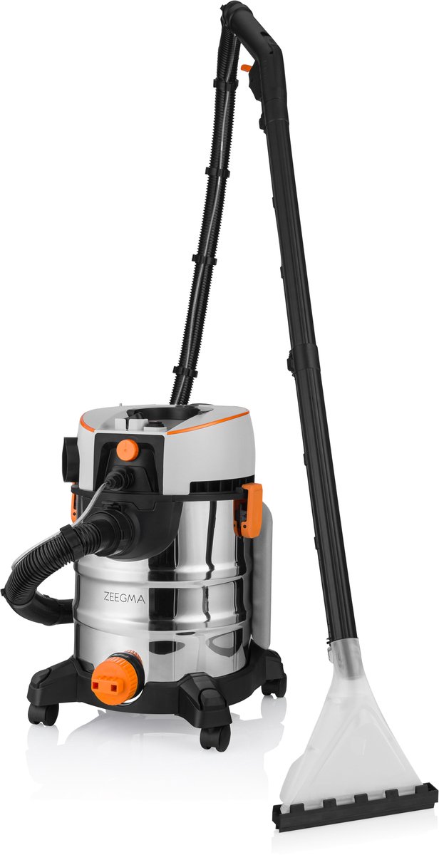 Zeegma Pro Aqua Silver 1400W Stofzuiger met Wasfunctie