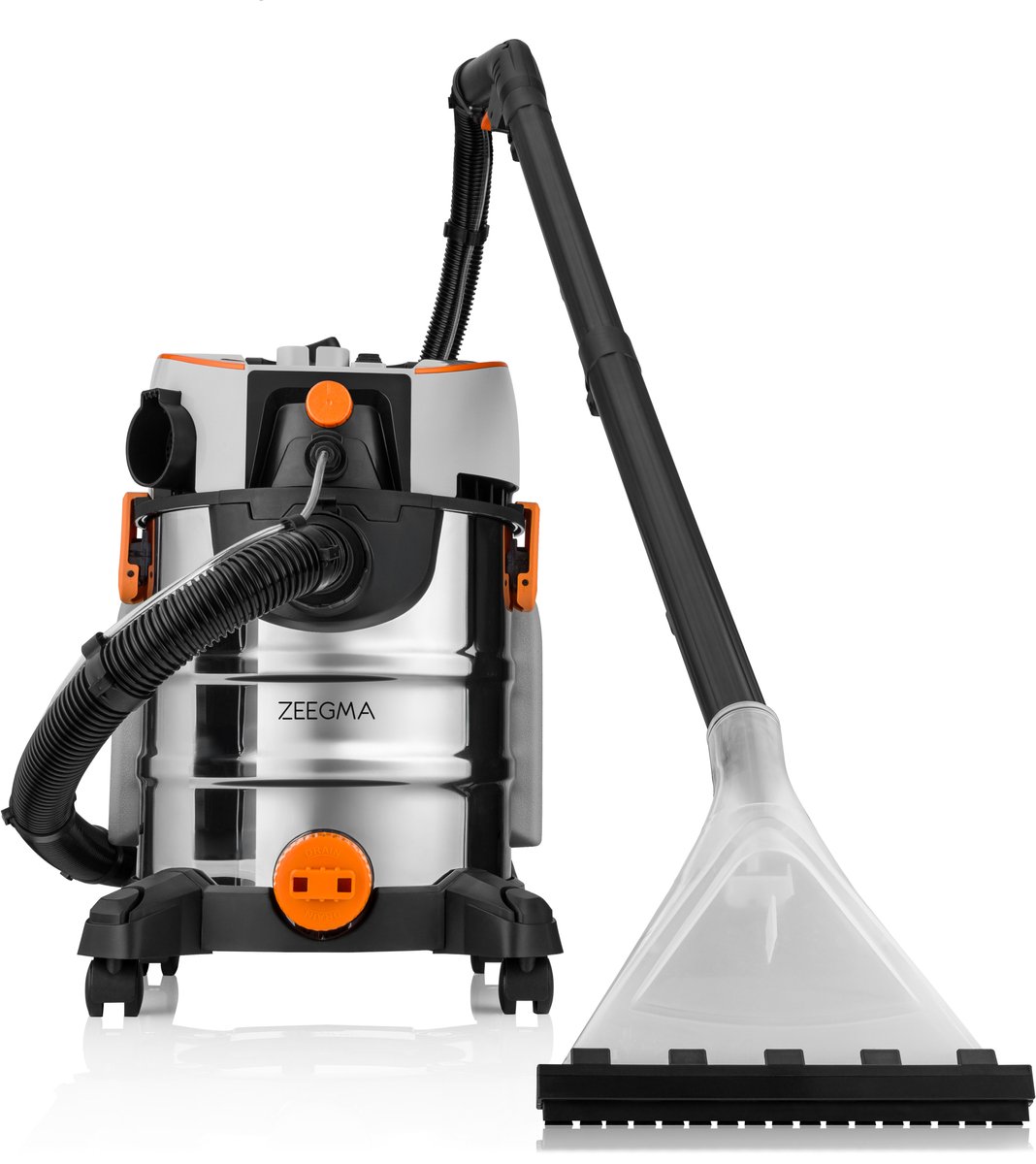 Zeegma Pro Aqua Silver 1400W Stofzuiger met Wasfunctie
