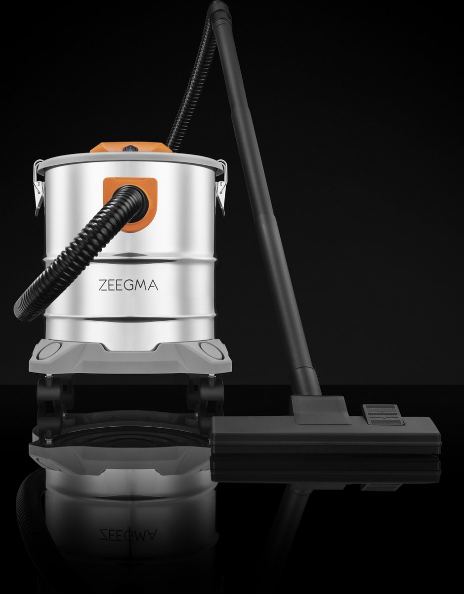 Zeegma PRO ASH 1600W 20L Industriële Stofzuiger