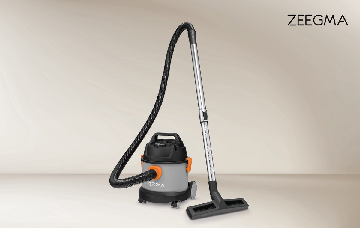 Zeegma Pro Compact Stofzuiger 1000W 6L Met en Zonder Zak