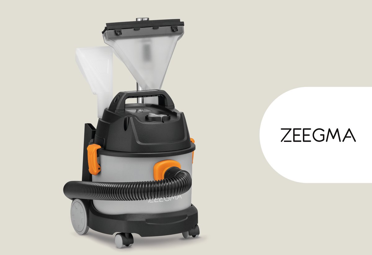 Zeegma Pro Compact Stofzuiger 1000W 6L Met en Zonder Zak
