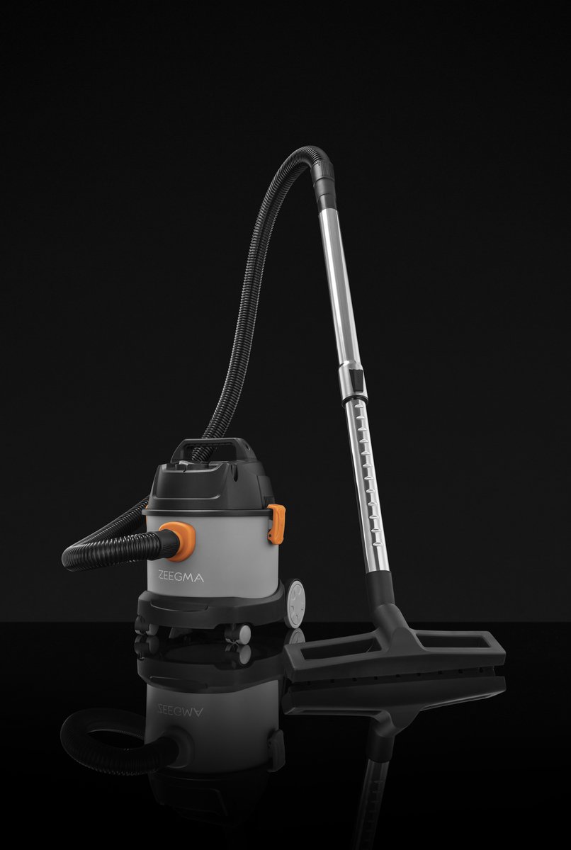 Zeegma Pro Compact Stofzuiger 1000W 6L Met en Zonder Zak