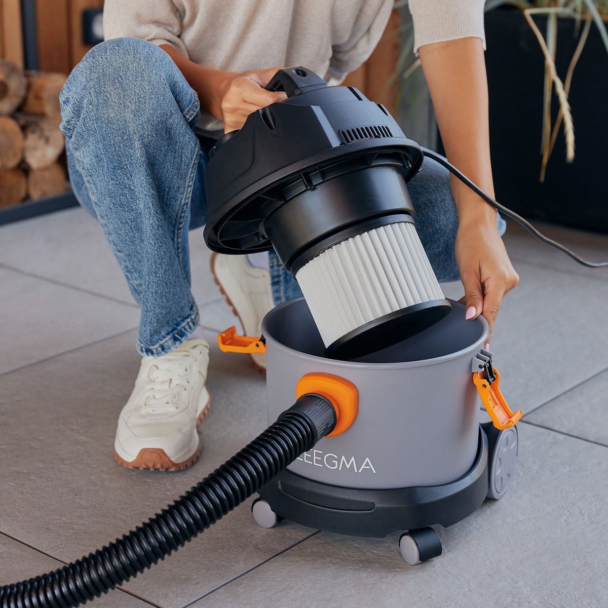 Zeegma Pro Compact Stofzuiger 1000W 6L Met en Zonder Zak
