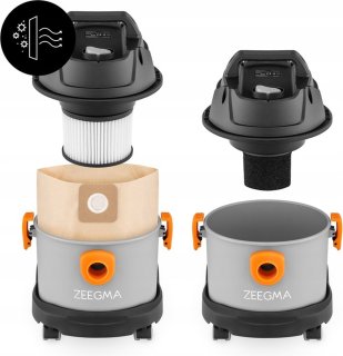Zeegma Pro Compact Stofzuiger 1000W 6L