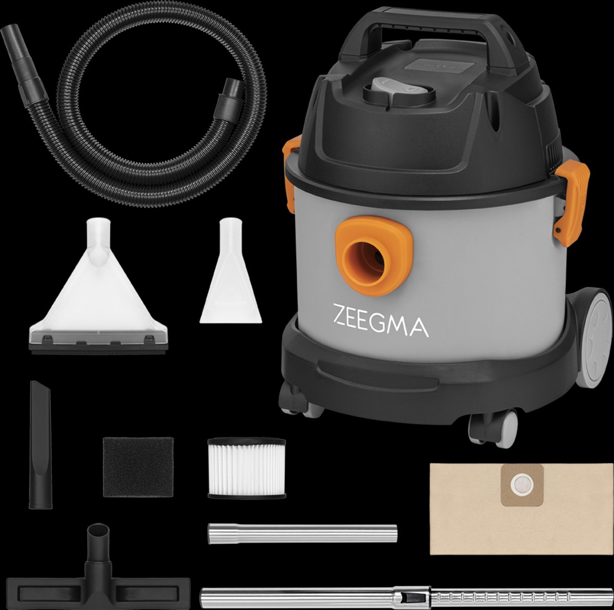 Zeegma Pro Compact Stofzuiger 1000W 6L