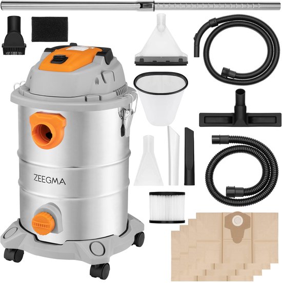 Zeegma Pro Multi 1600W 25L Stofzuiger