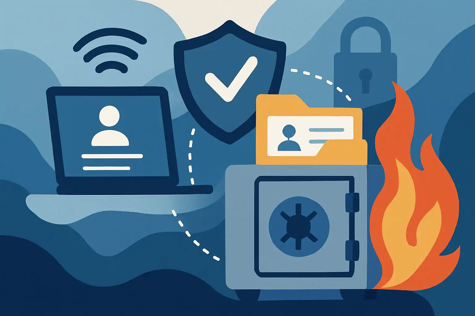 AVG-proof thuiswerken: zo bescherm je privacygevoelige dossiers in een brandwerende kluis