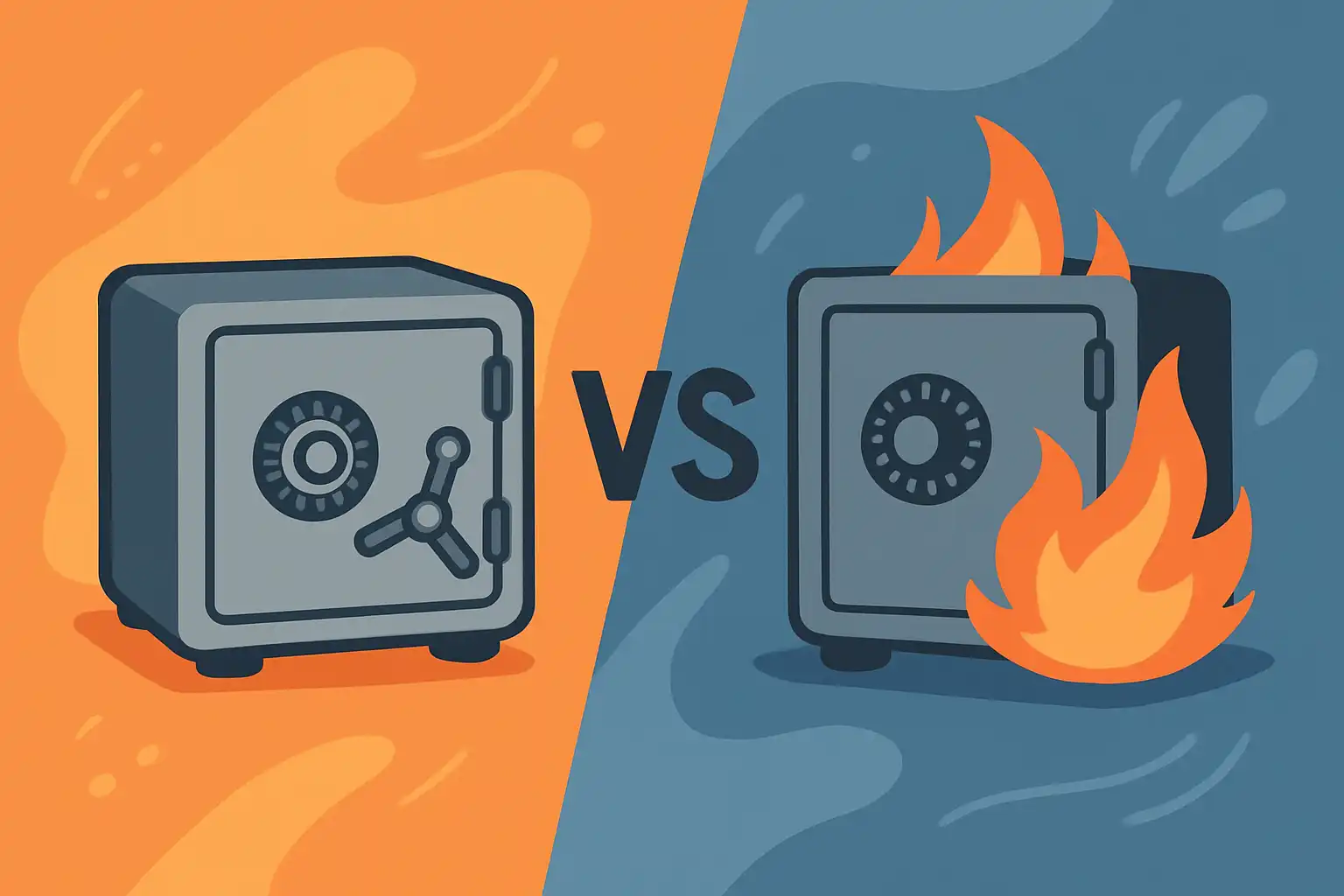 Brandkast versus brandwerende kluis: wat is het échte verschil?