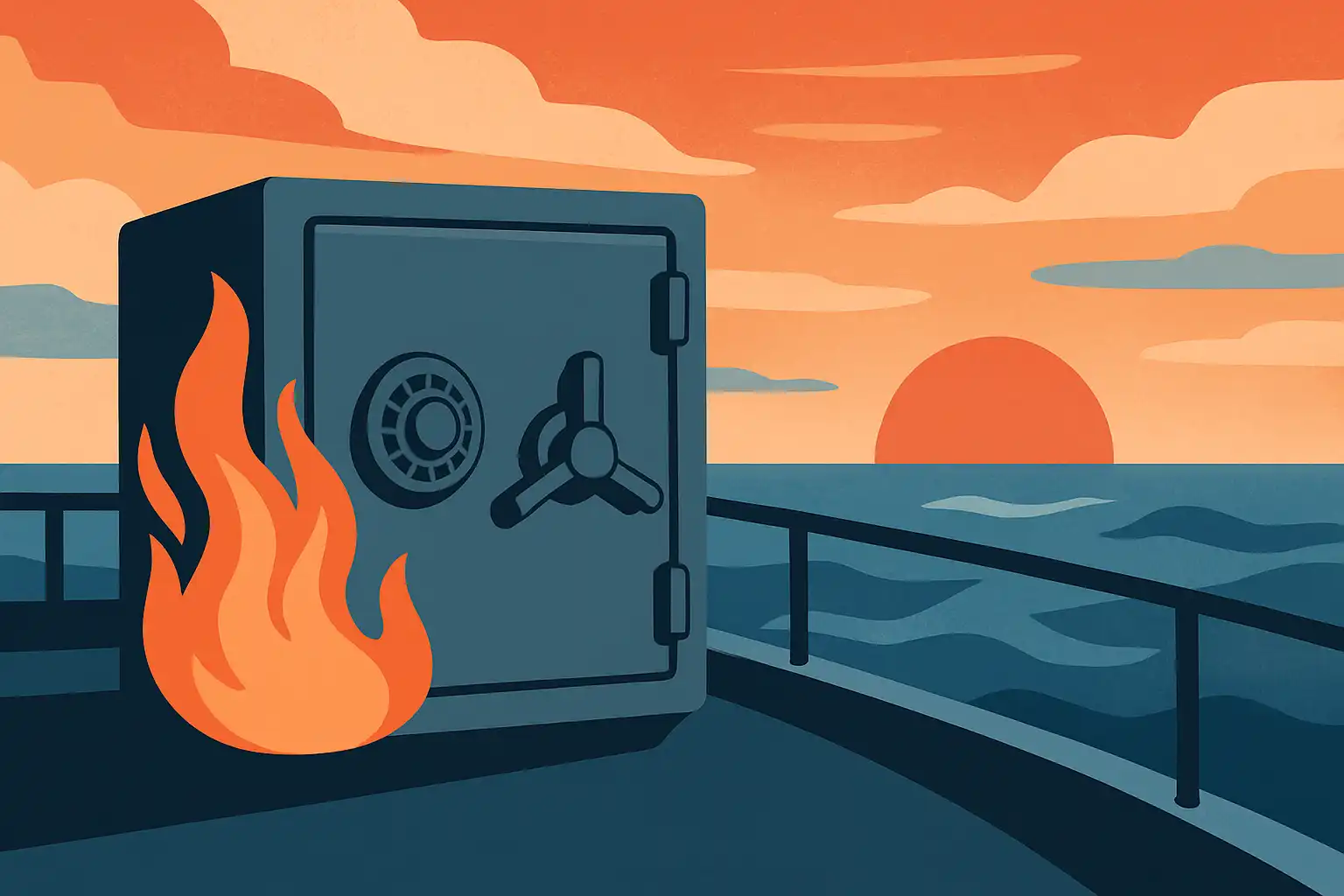 Brandwerende kluis op je boot: zo bescherm je waardevolle spullen op zee