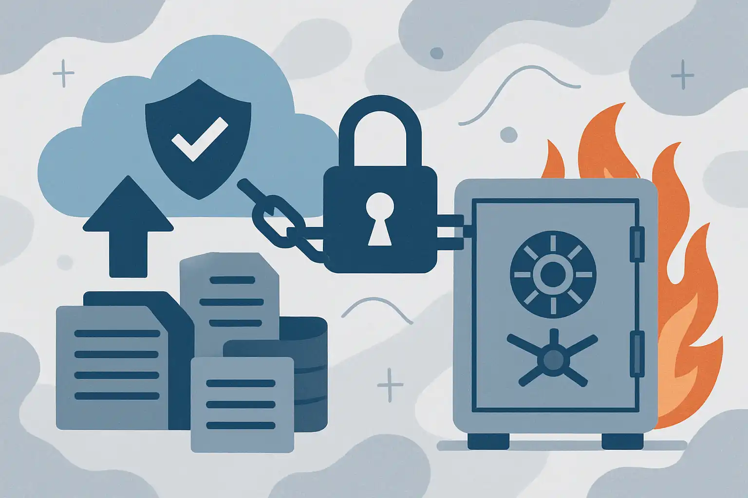 Dubbele zekerheid: zo combineer je cloudback-ups met een brandwerende kluis