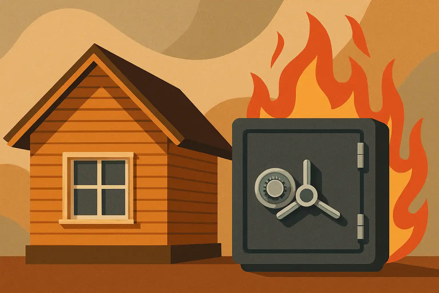 Houten huizen en brandwerende kluizen: zo bescherm je je spullen in moderne houtbouw