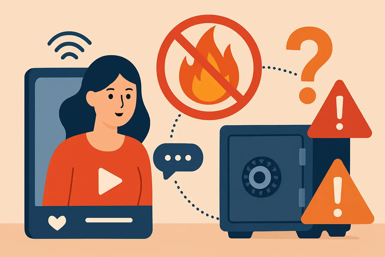 Influencers en beveiligingsmythes: wat je niet moet geloven over 'brandwerende' claims