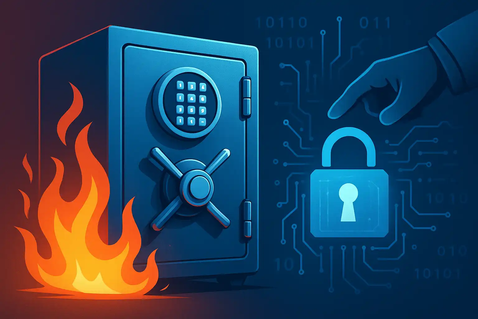 Kunnen slimme brandwerende kluizen gehackt worden? zo bescherm je je kluis tegen digitale aanvallen