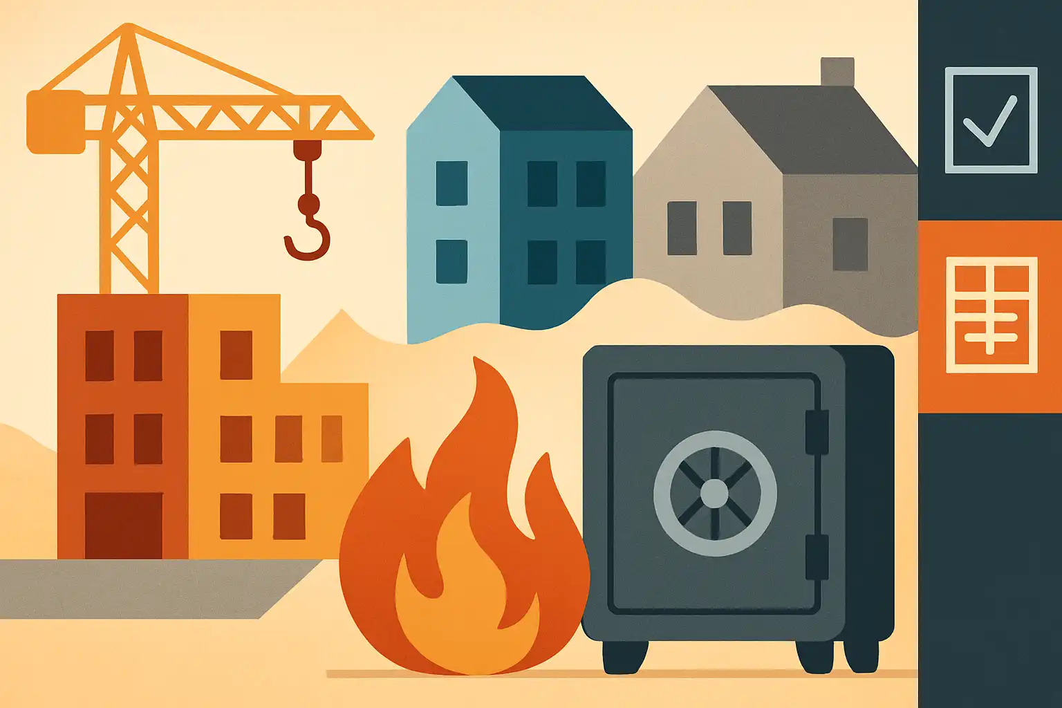 Nieuwbouw of renovatie: zo kies je een brandwerende kluis die voldoet aan bouwvoorschriften