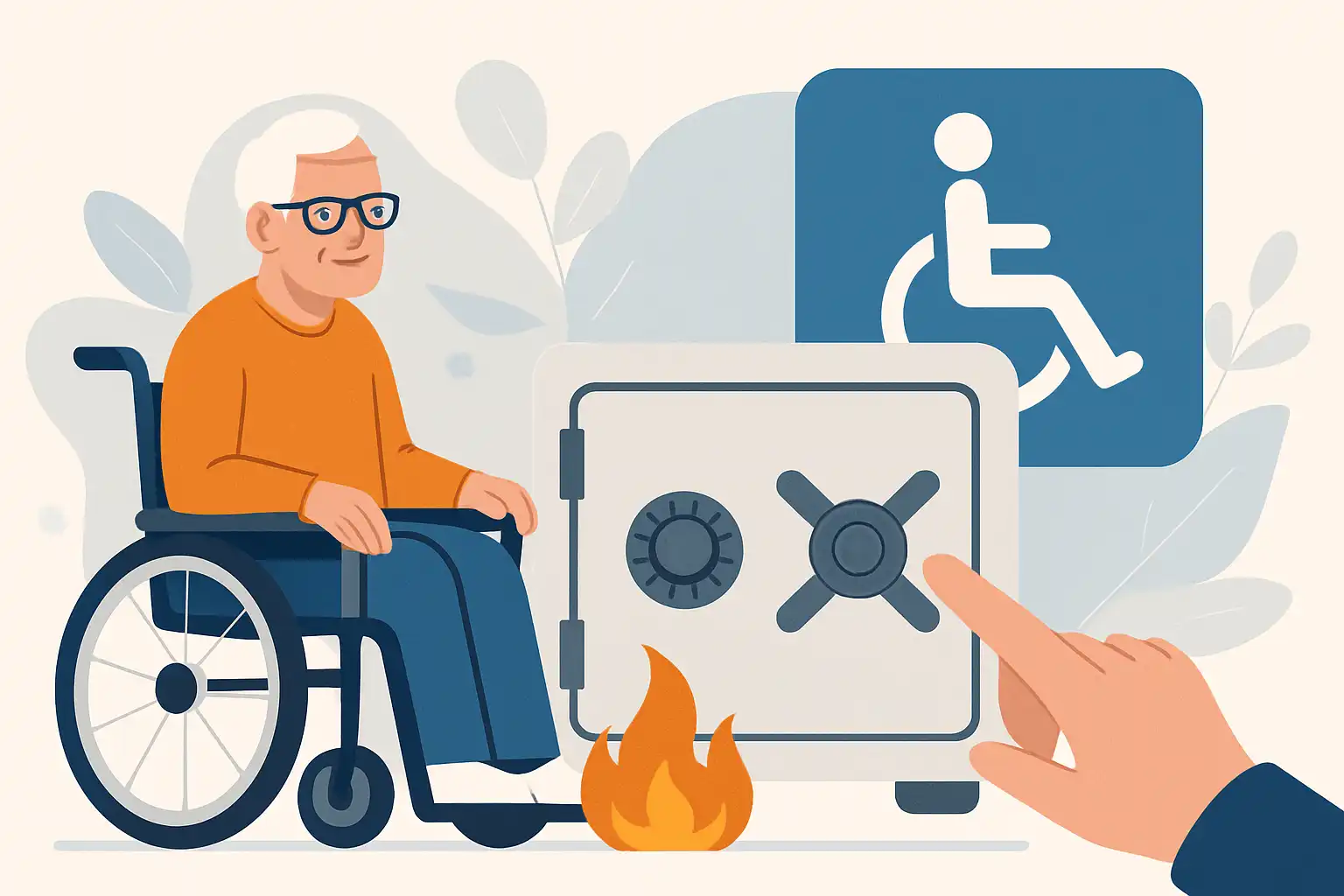 Ouderen en toegankelijkheid: zo kies en richt je een brandwerende kluis voor senioren