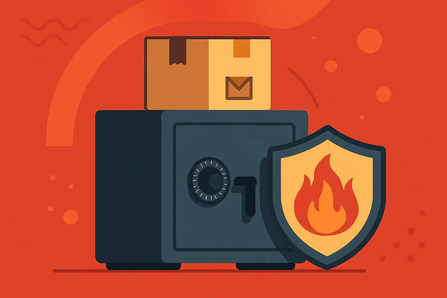 Pakketveiligheid 2.0: zo gebruik je een brandwerende kluis voor veilige pakketontvangst thuis