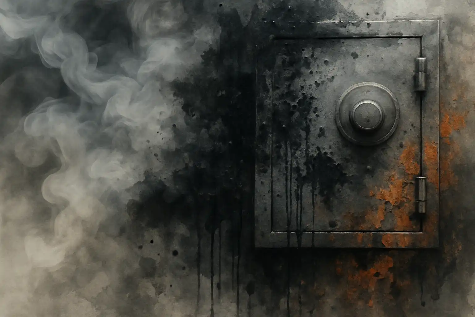 Rook, roet en corrosie: zo reinig je spullen uit je brandwerende kluis na een brand