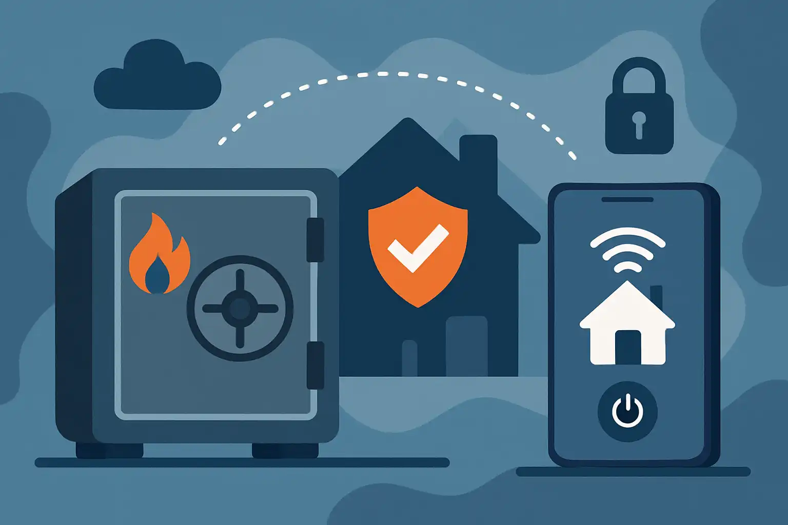 Slimme kluis, slim huis: zo verbind je je brandwerende kluis met je smart home voor maximale veiligheid