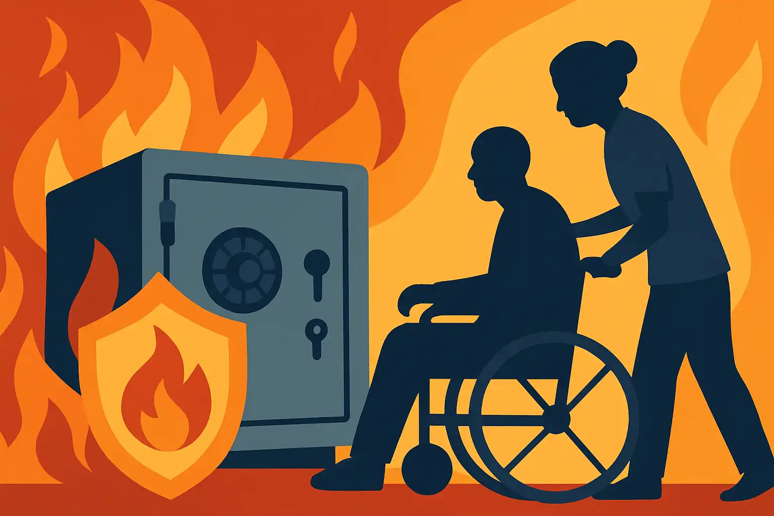 Waarom zorginstellingen investeren in brandwerende kluizen (en wat mantelzorgers moeten weten)