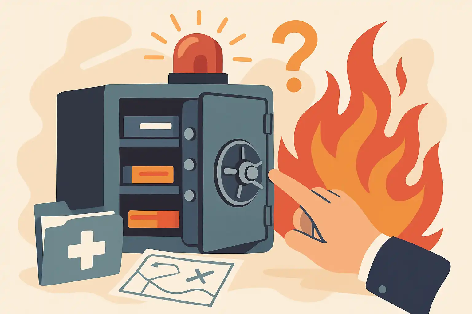 Zo organiseer je je brandwerende kluis voor snelle toegang in noodgevallen