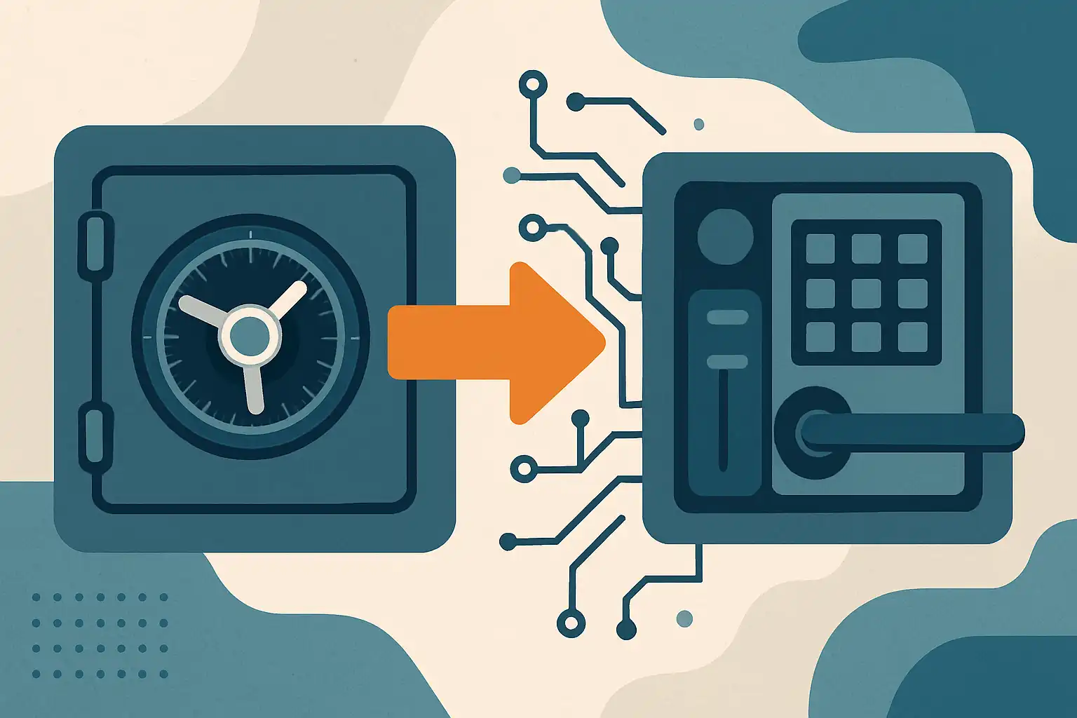 Zo update je oude kluissloten naar moderne beveiliging zonder de hele kluis te vervangen