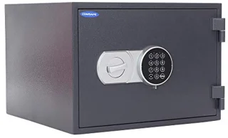 Dubbelwandige Brandwerende Beveiligingskluis met LCD Digitaal Slot - 38 kg, 1 uur Brandwerend